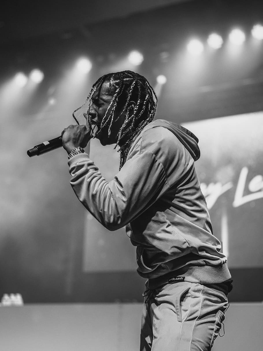 man performing on stage, human, person, crowd, concert, saskatoon HD wallpaper