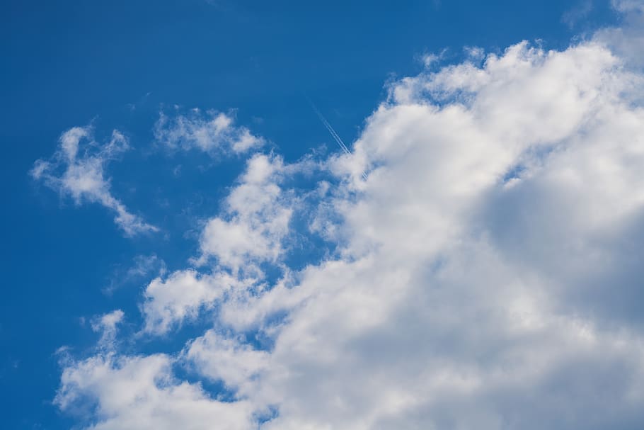 HD wallpaper: cloud, blue, sky, clouds, nature, summer, air, color ...