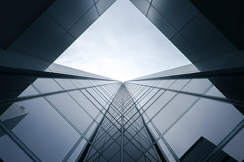 architecture, perspective, modern, design, construction, urban HD wallpaper