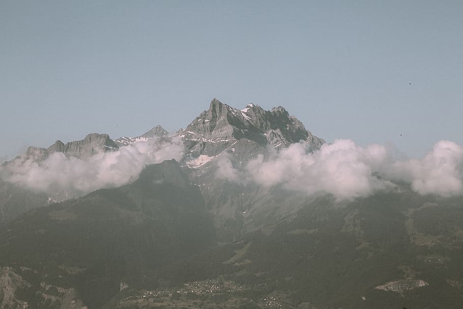 switzerland, mountain, landscape, cloud, sky, beauty in nature HD wallpaper