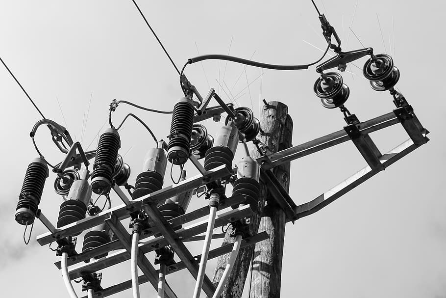 line, current, energy, electricity, high voltage, power line HD wallpaper
