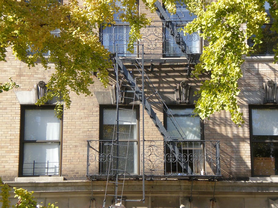windows, manhattan, new york, architecture, built structure HD wallpaper