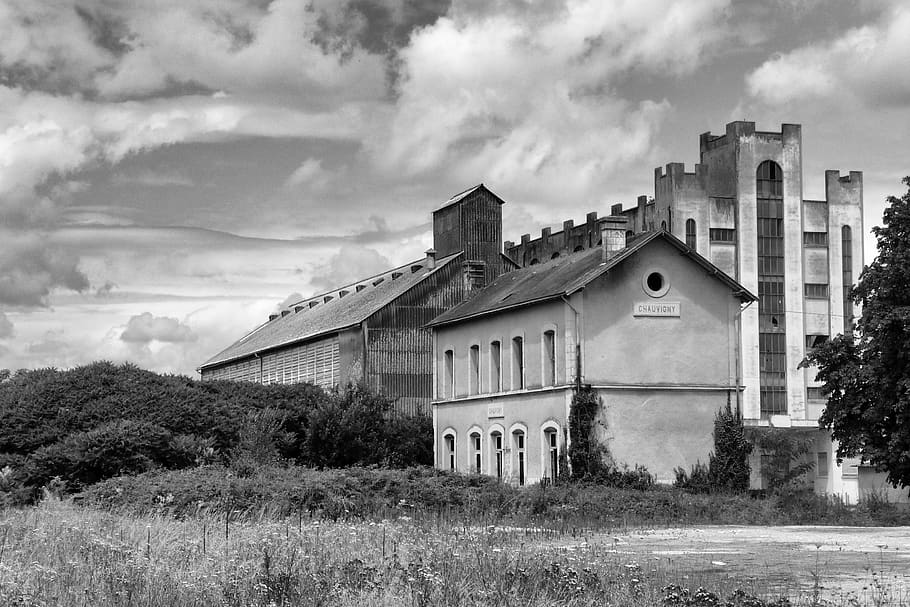 station, building, abandoned, old, architecture, built structure HD wallpaper