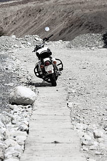 HD wallpaper: bike, royal, enfield, bullet, 350cc, leh, ladakh, india,  transportation | Wallpaper Flare