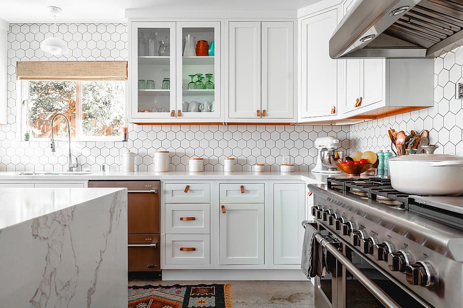 domestic room, home, domestic kitchen, indoors, household equipment HD wallpaper