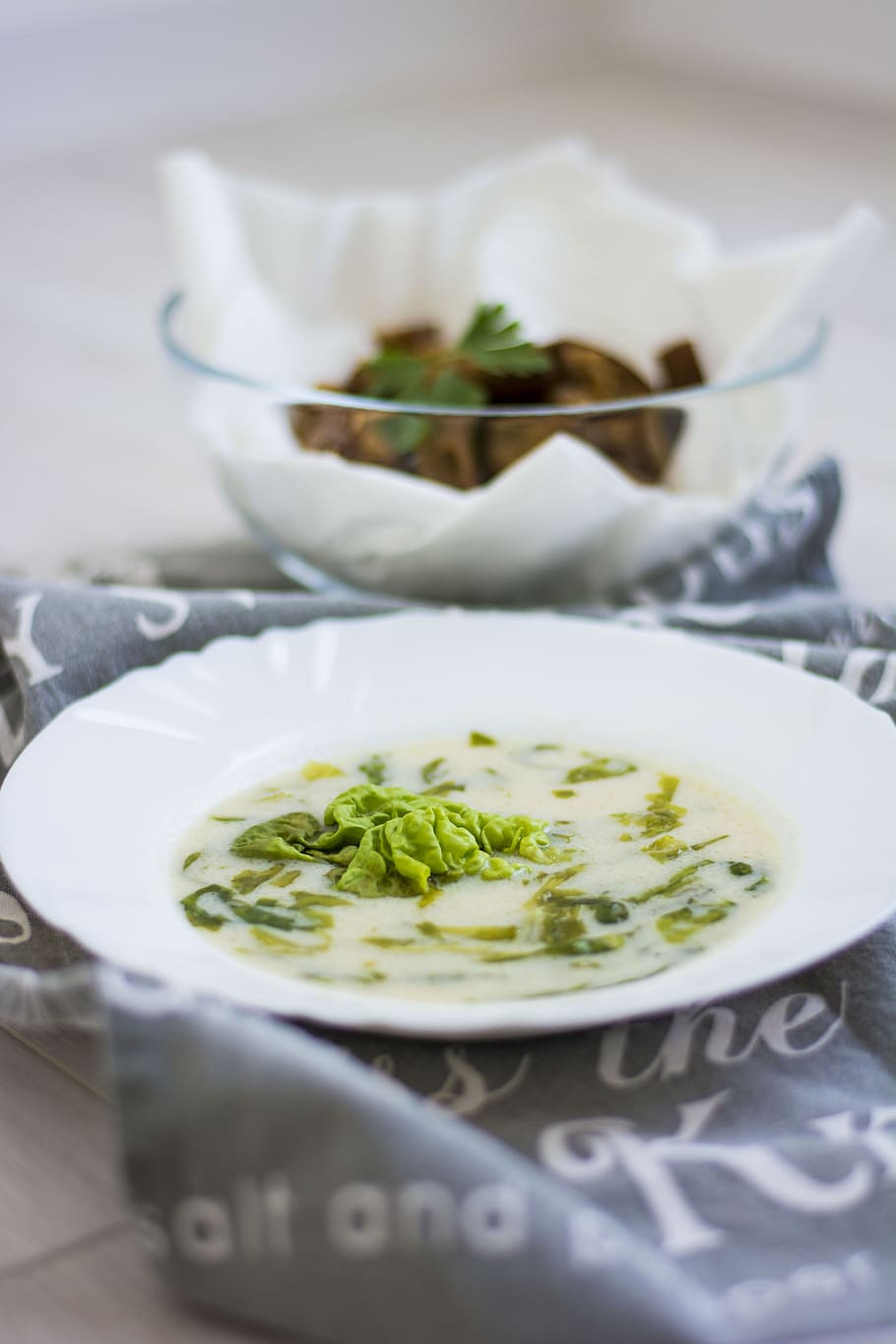 soup, appetizer, meal, lunch, eat, vegetables, healthy, fresh HD wallpaper