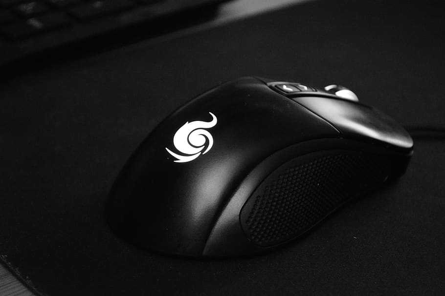 mouse, computer, technology, dark, contrast, shadow, light HD wallpaper