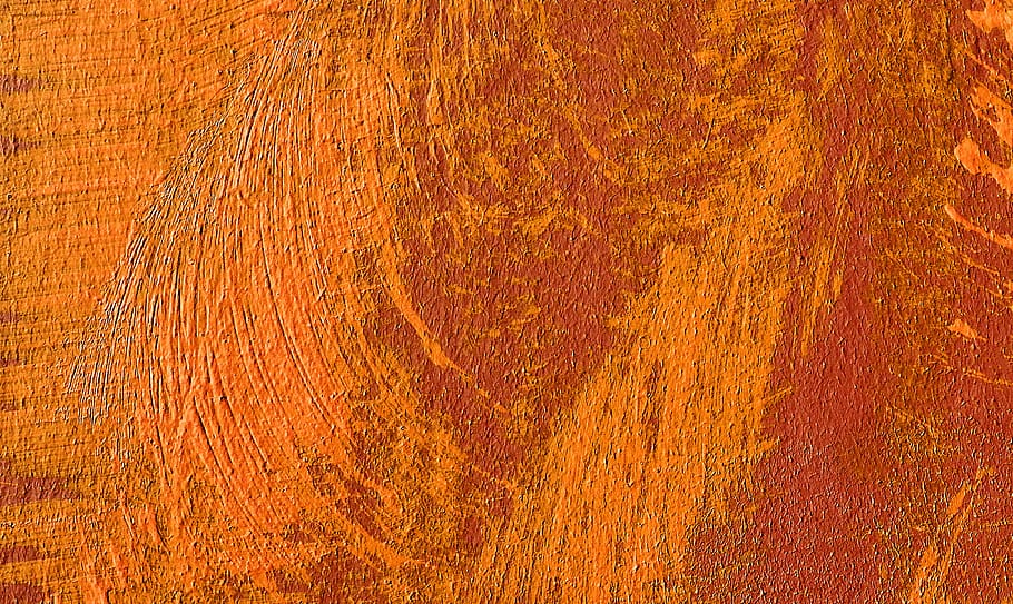 brown wooden surface, backgrounds, full frame, textured, orange color HD wallpaper
