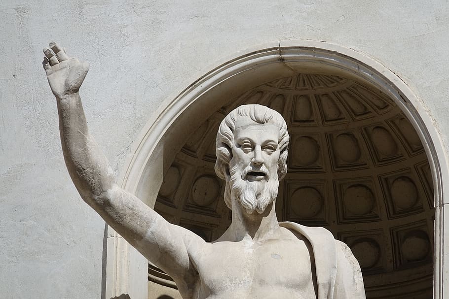 statue, sculpture, man, hand, arm, figure, art, religion, historically HD wallpaper