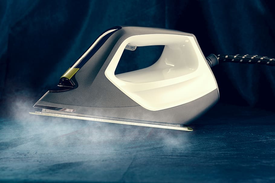iron, a complete, smoothing, steam, house work, hot, indoors HD wallpaper