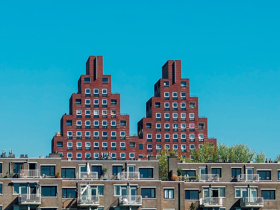 netherlands, amsterdam, modernism, europe, holland, city, architecture, HD wallpaper