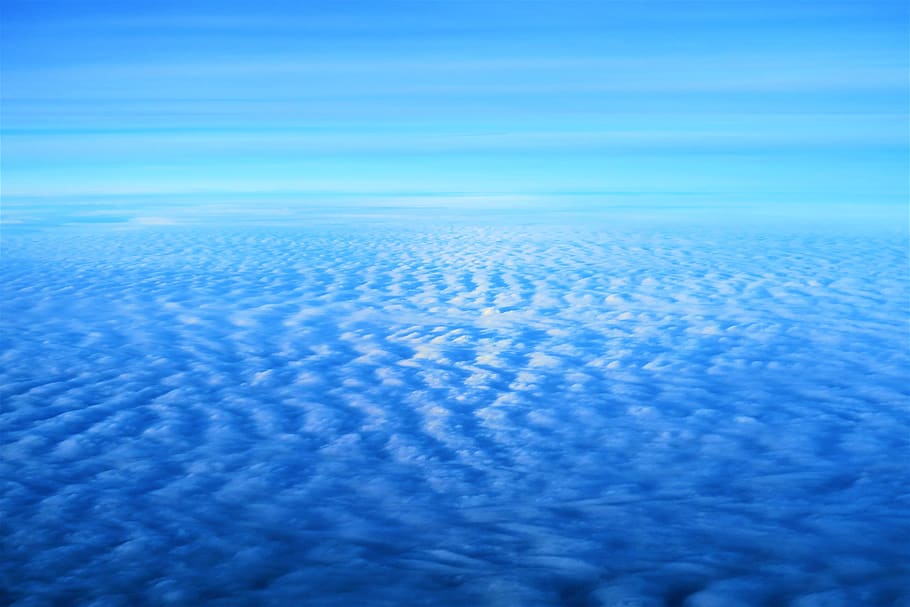 clouds, nature, sky, atmosphere, landscape, beautiful, cloud - sky HD wallpaper