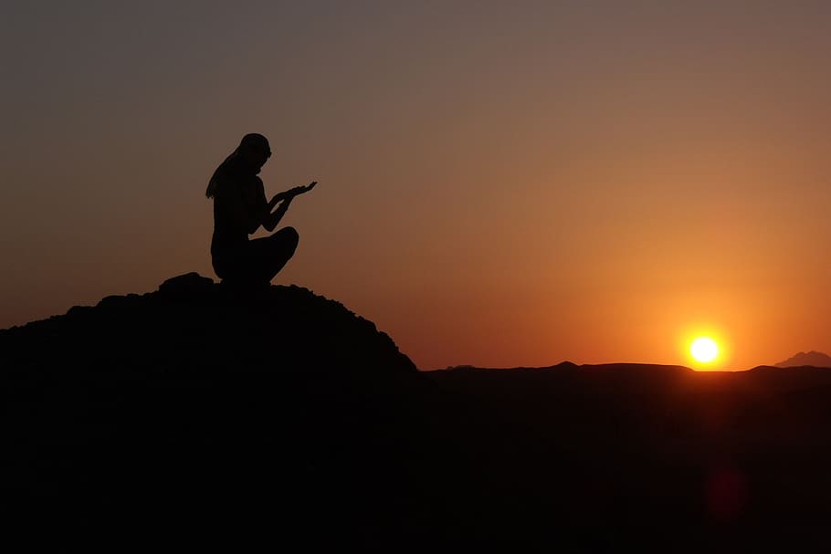 sunset, evening, mood, orange, twilight, mood lighting egypt HD wallpaper