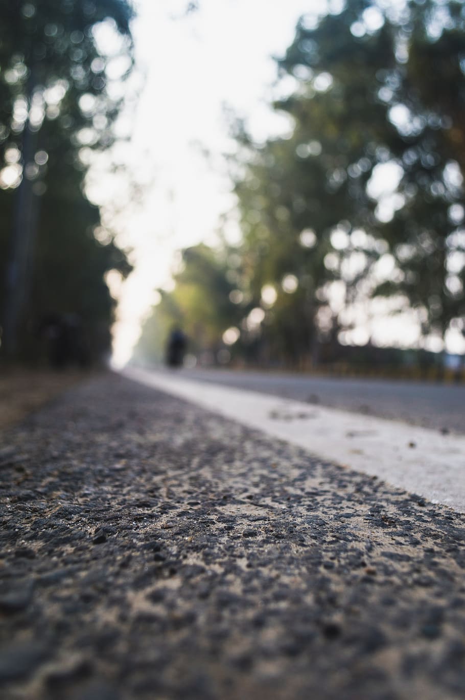 HD wallpaper: tarmac, asphalt, road, gravel, dirt road, blur ...