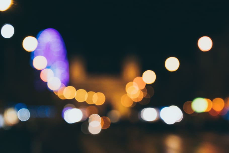 bokeh lights, lighting, flare, apparel, clothing, outdoors, nature HD wallpaper