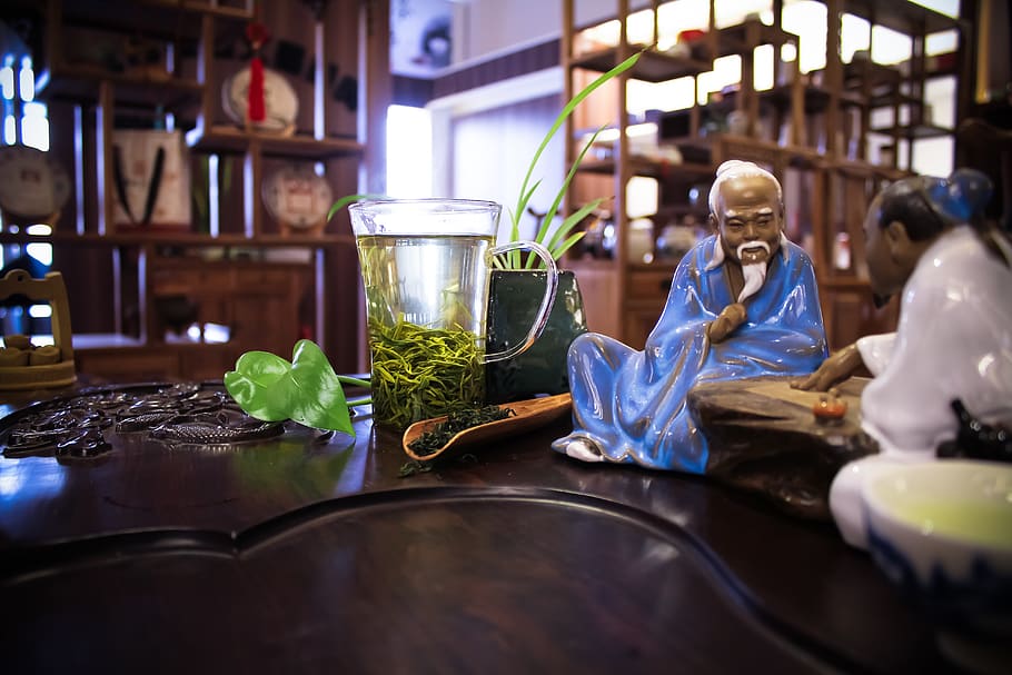 green tea, tea ceremony, indoors, men, real people, business HD wallpaper