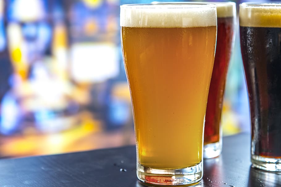 alcohol, alcoholism, ale, background, bar, beer, beverage, brewed HD wallpaper