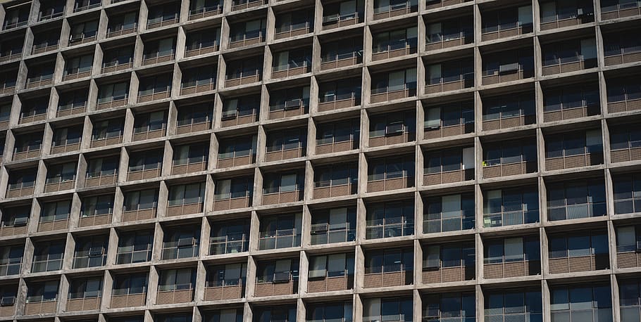 brown concrete building, building exterior, architecture, built structure HD wallpaper