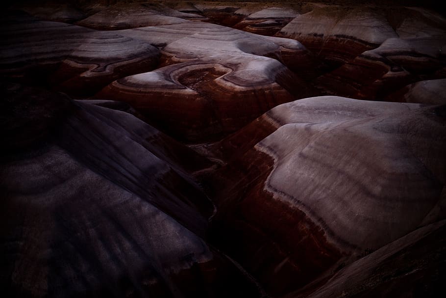 brown rock formation, no people, solid, rock - object, travel destinations HD wallpaper