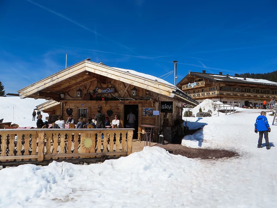 resort, skiing, human, activity, winter, ice, snow, frozen HD wallpaper