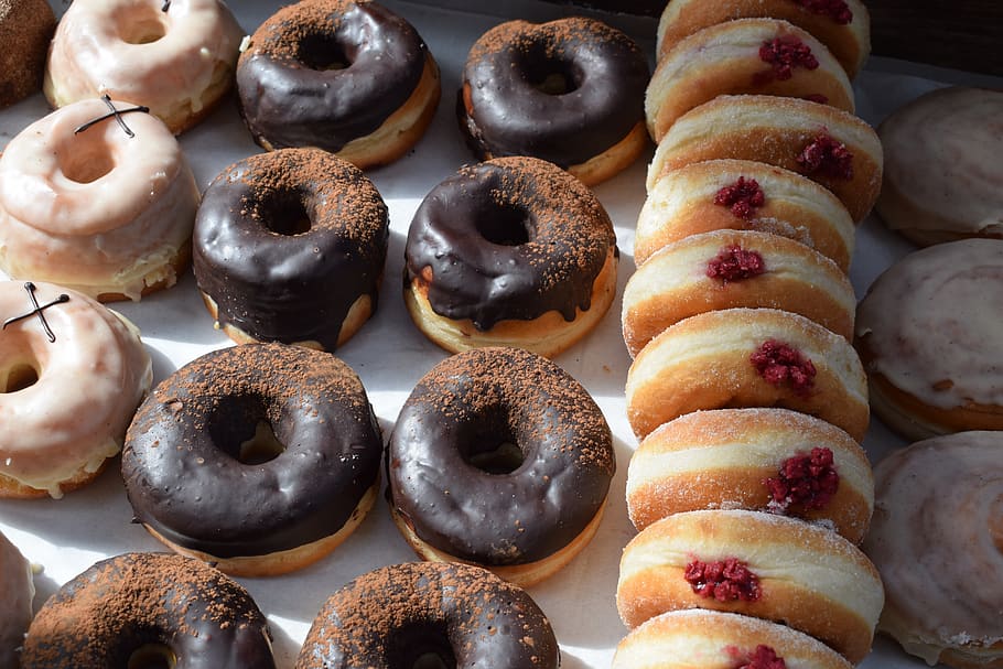 ring, bakery, baking, treats, sugar, food, sale, icing, jam HD wallpaper