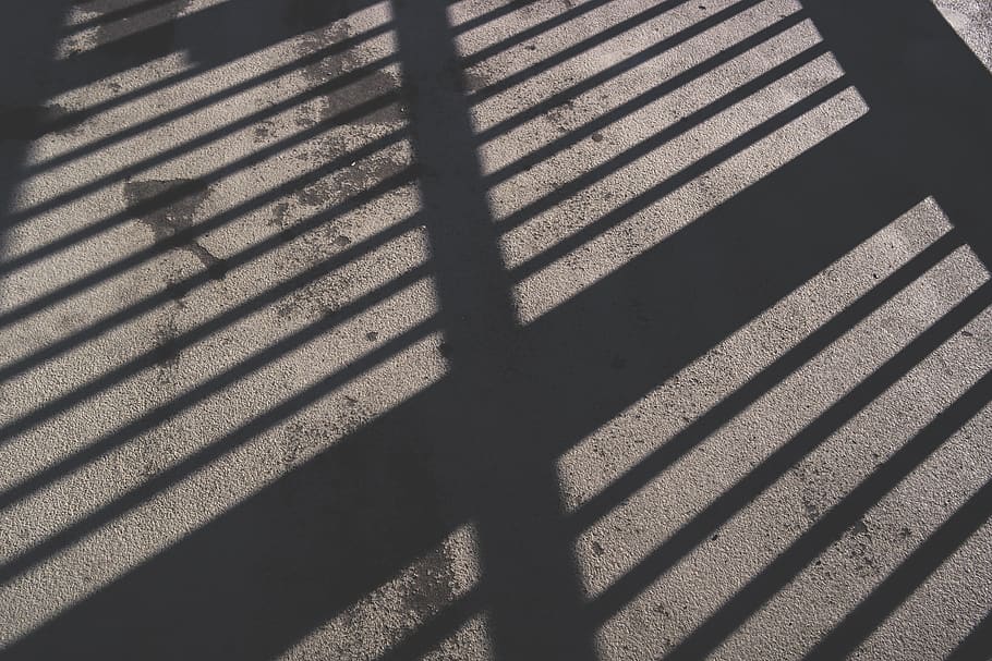 lithuania, klaipėda, shadows, lines, city, abstract, concrete HD wallpaper