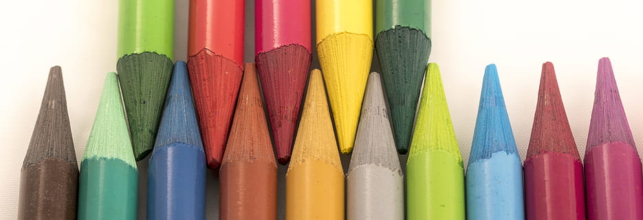 assorted-color crayons, czech republic, pencil, penciles, kids HD wallpaper