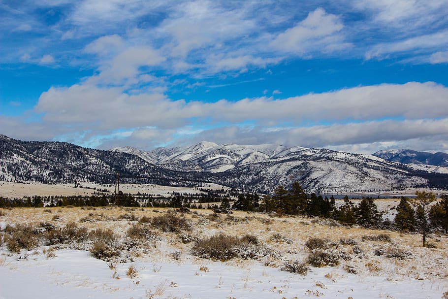 outdoors, mountain, nature, mountain range, peak, snow, plateau HD wallpaper