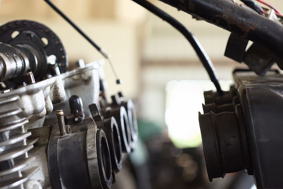 engine, motorcycle, garage, four, yamaha, sport, speed, bike HD wallpaper