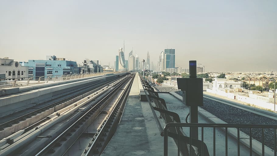 dubai, dubai metro, architecture, built structure, building exterior HD wallpaper