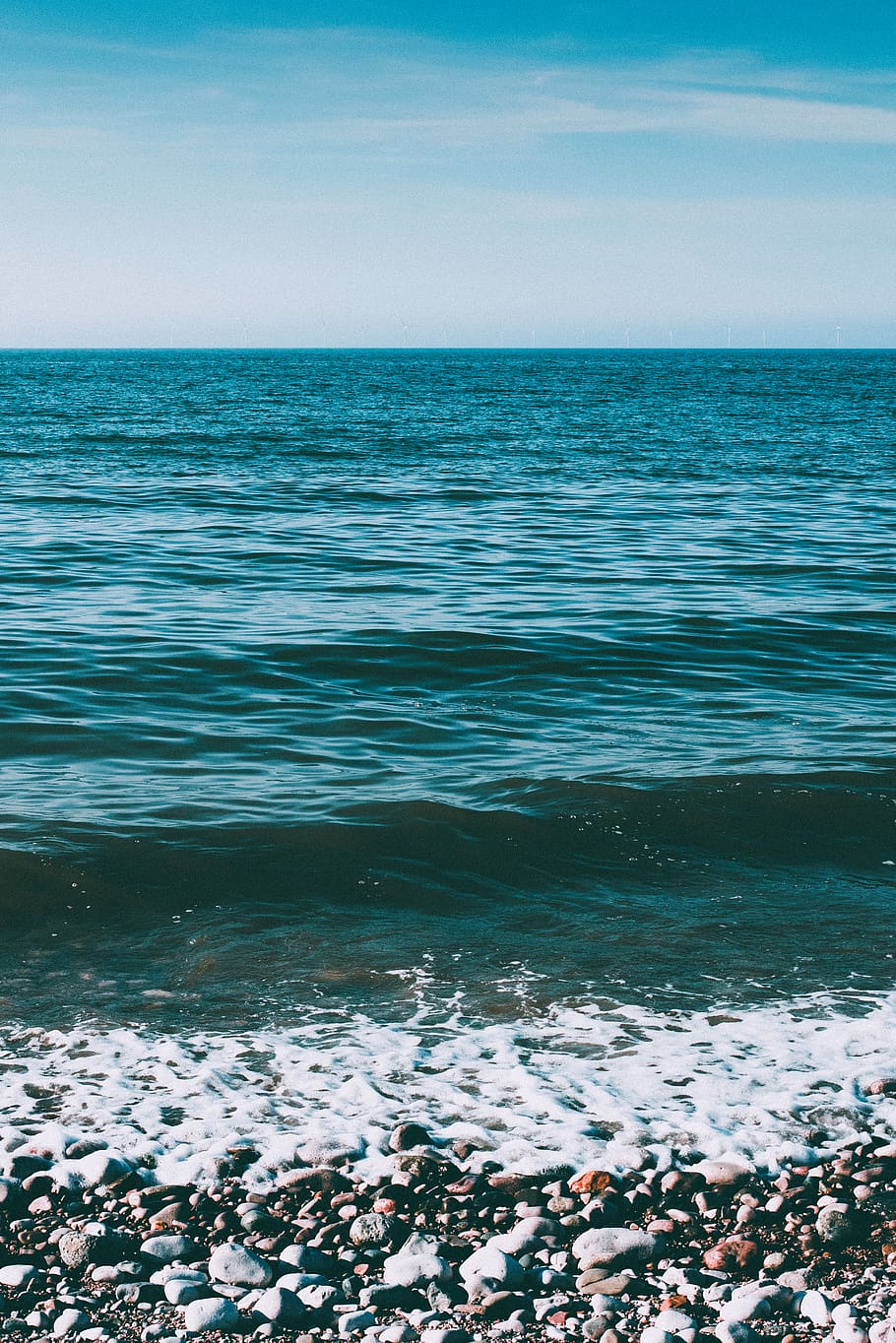 Landscape Photography of Sea Wave, beach, daylight, horizon, nature HD wallpaper