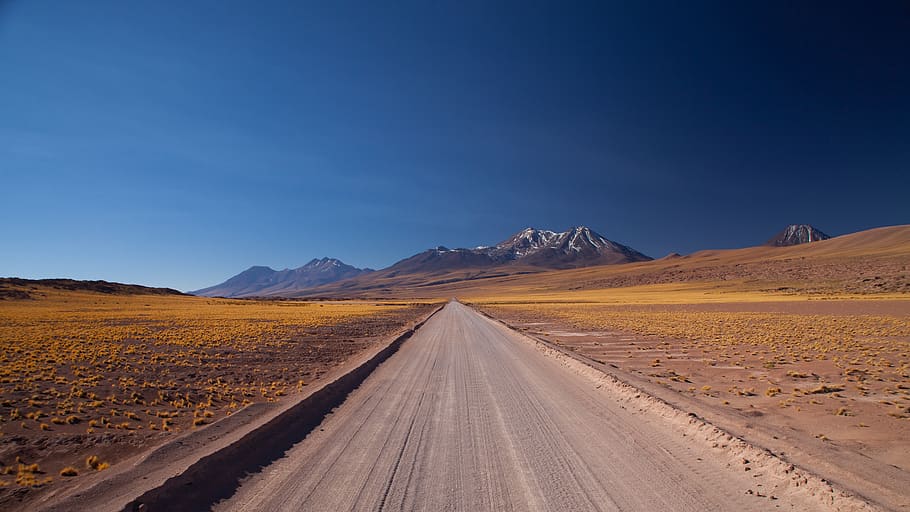 brown road during day time, landscape, environment, sky, scenics - nature HD wallpaper