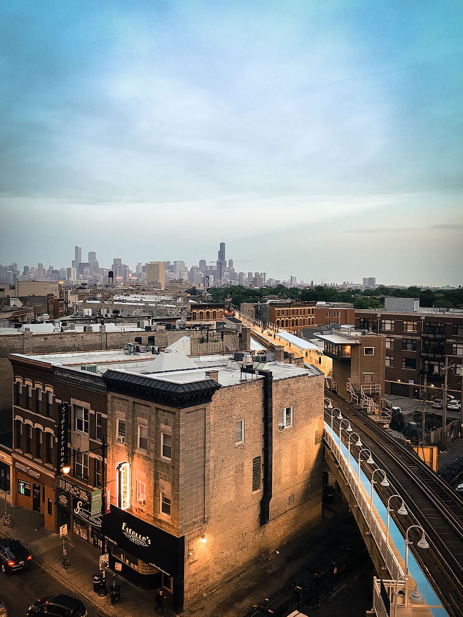 chicago, united states, the robey chicago, rooftop, neighborhood