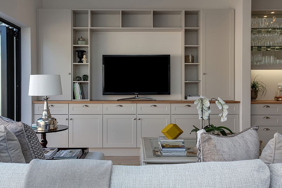 HD wallpaper: Flat Screen Television, apartment, contemporary ...