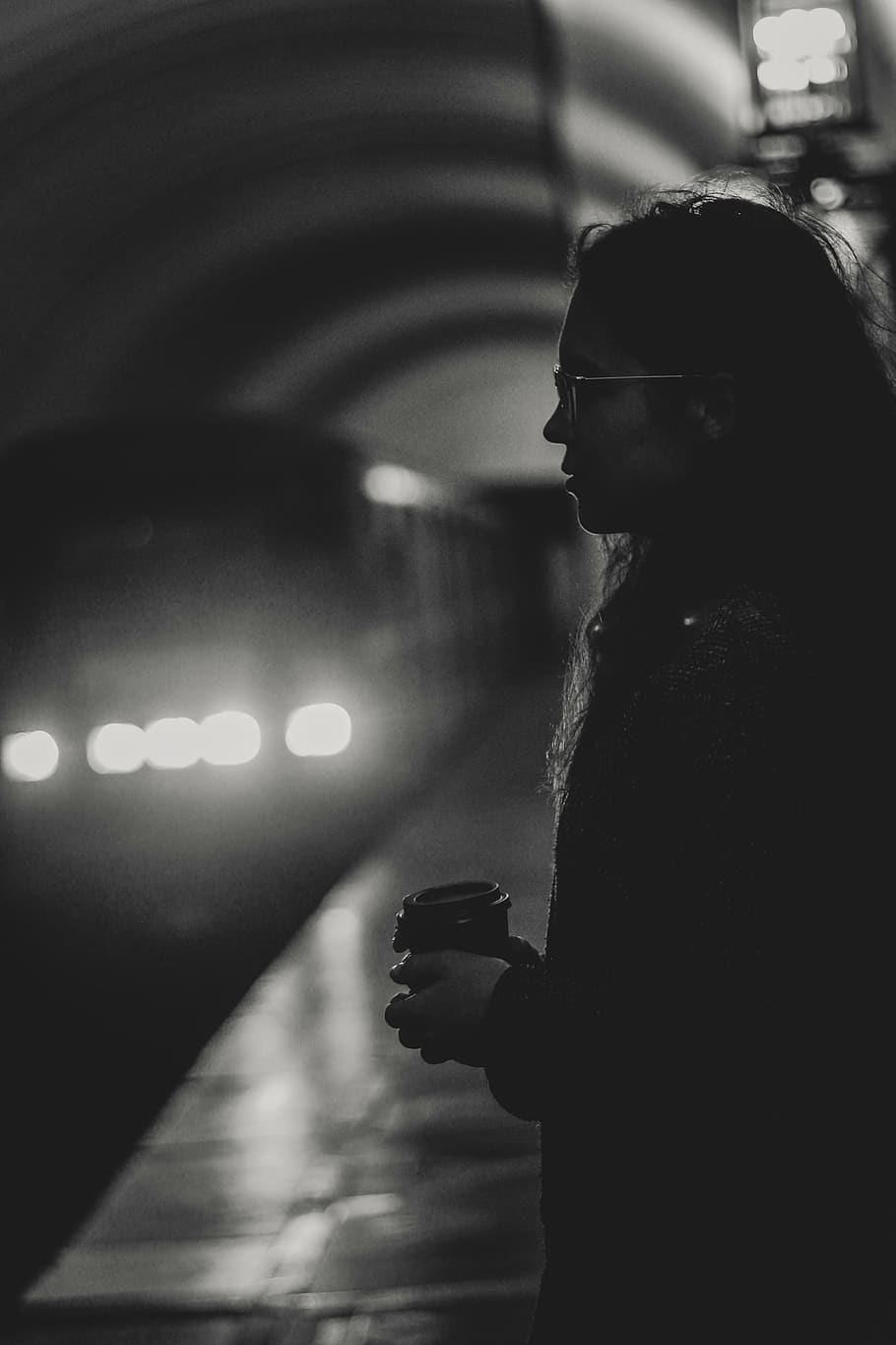one person, real people, illuminated, side view, communication HD wallpaper