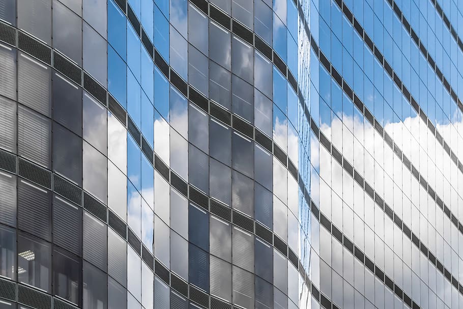 glass window building, architecture, built structure, building exterior HD wallpaper