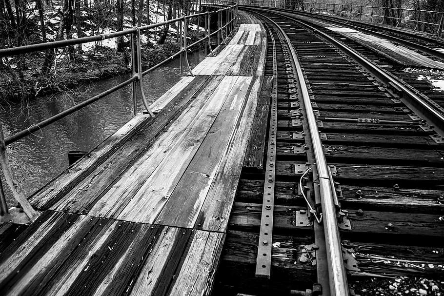 coatesville, pa, transportation, rail transportation, track HD wallpaper