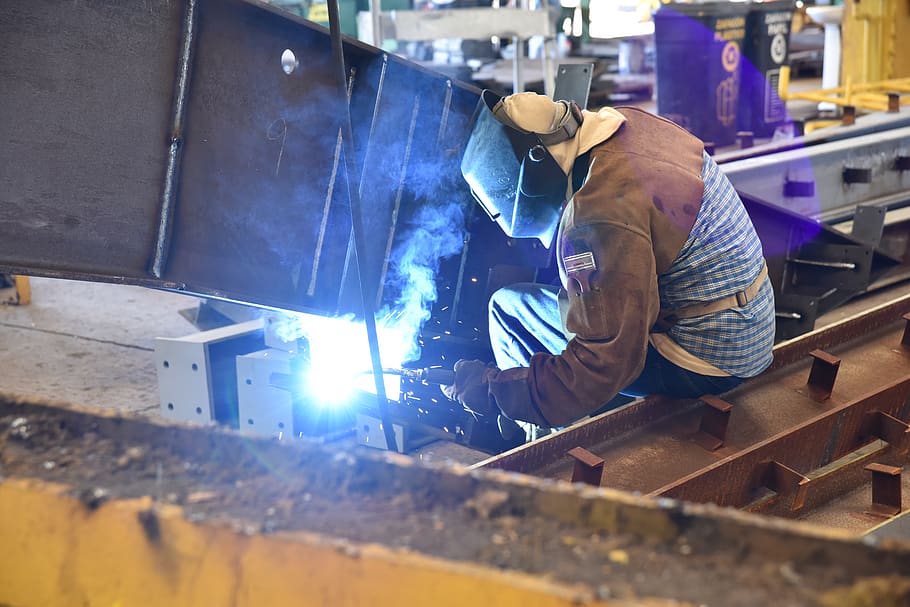 labor, work, heavy, iron, steel, welder, welding, worker, people working HD wallpaper