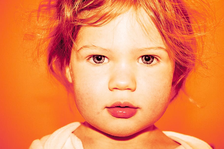 child, childhood, portrait, headshot, redhead, offspring, one person HD wallpaper