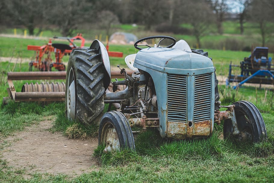 transportation, land, plant, field, mode of transportation HD wallpaper
