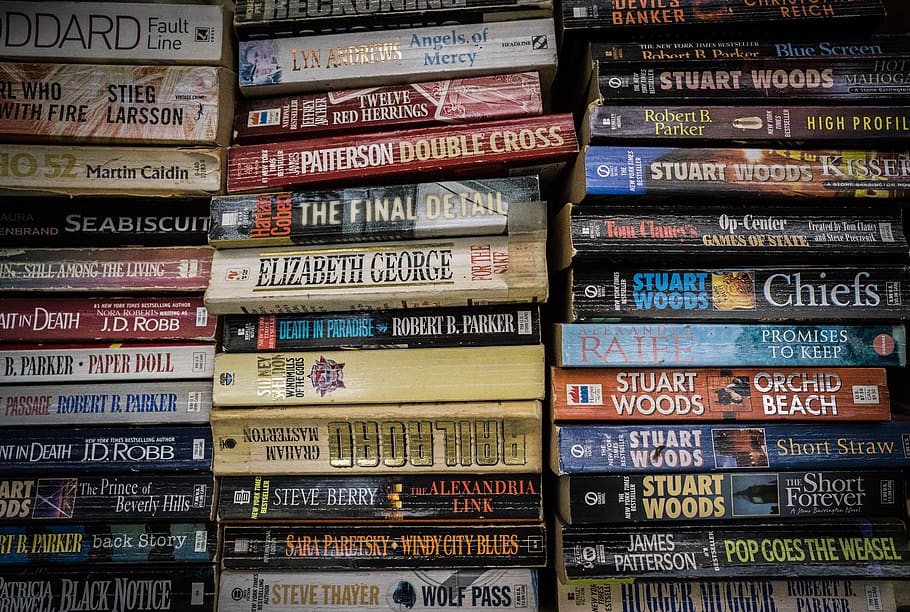 books, collection, background, wallpaper, texture, in a row HD wallpaper