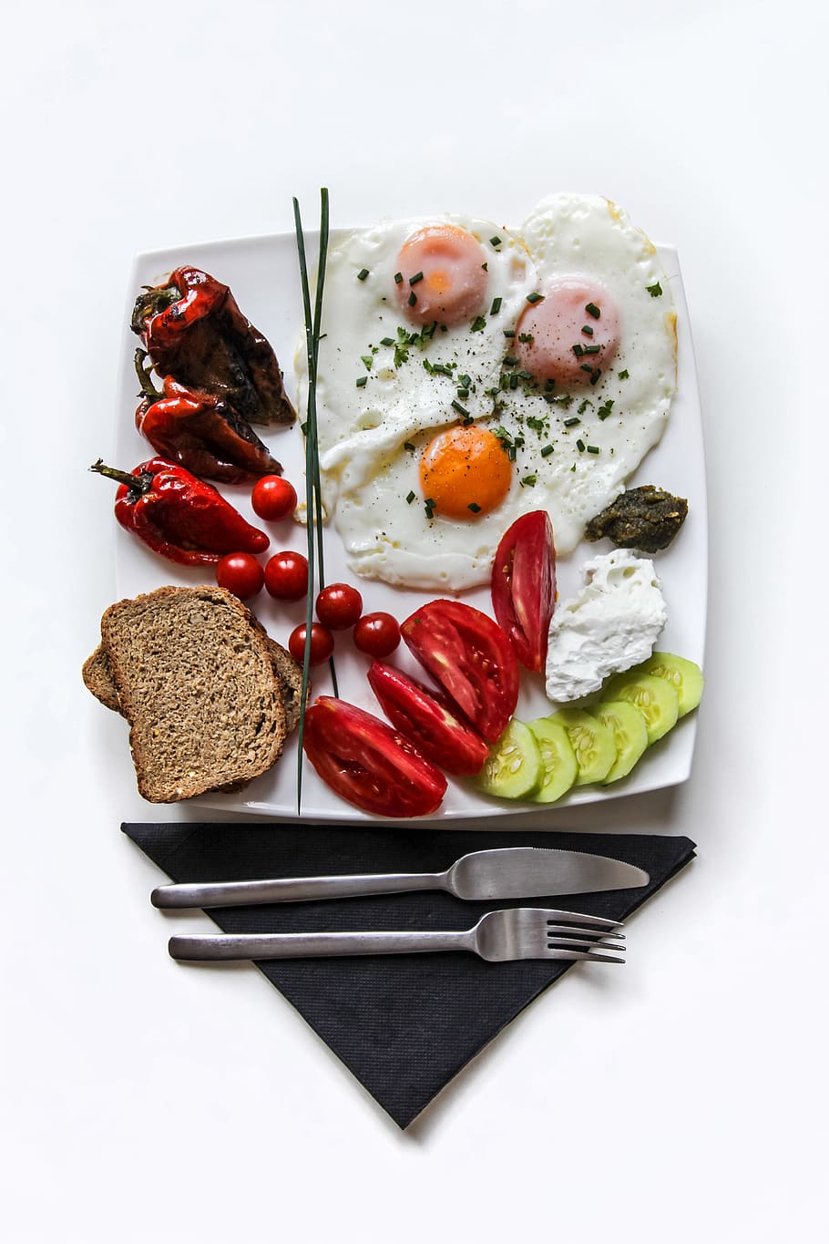 assorted food in plate, food and drink, freshness, healthy eating HD wallpaper