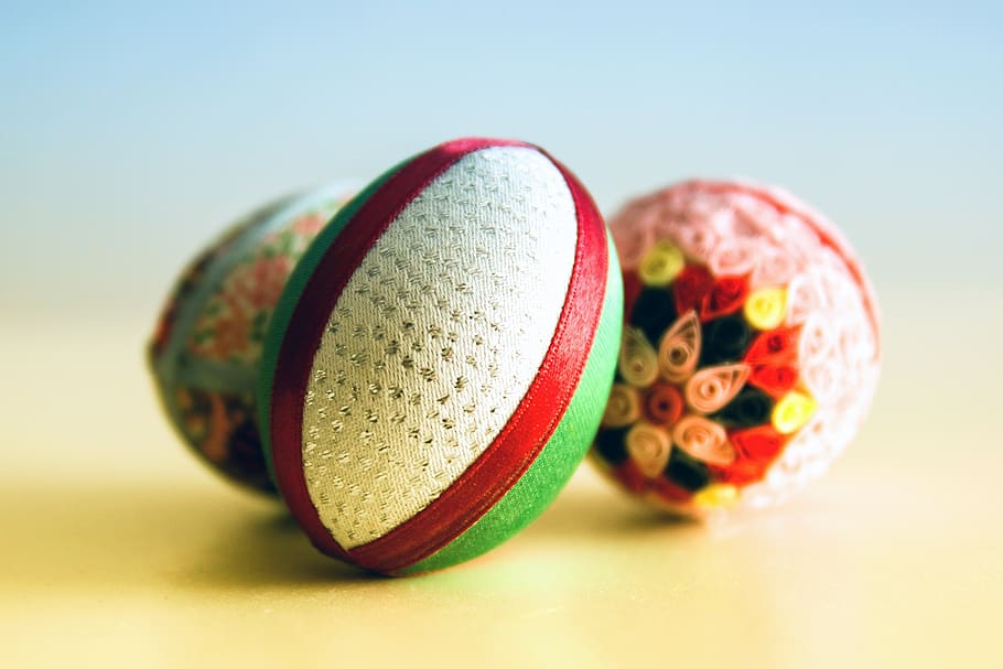 easter, easter eggs, colored, spring, decoration, custom, colorful HD wallpaper