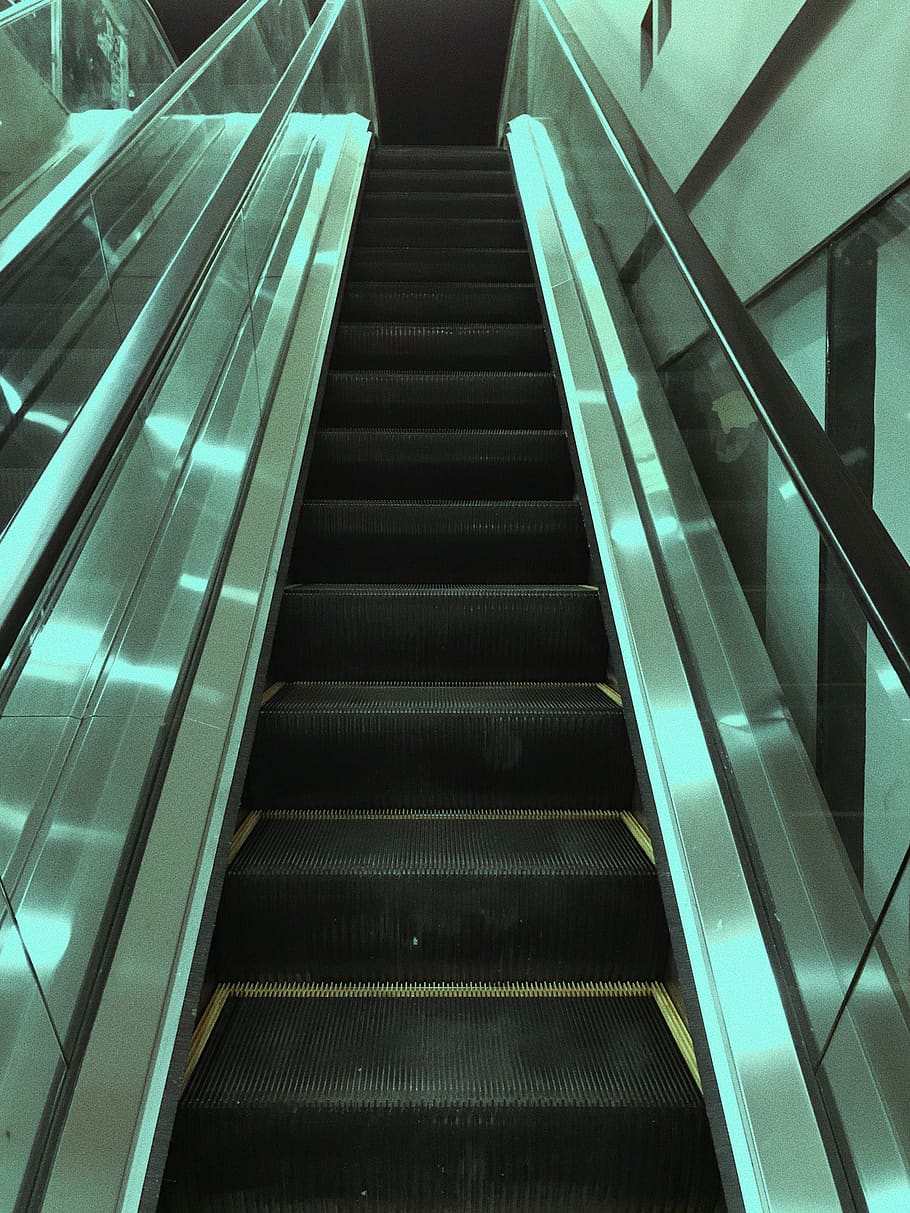 stairs, steps and staircases, architecture, railing, convenience HD wallpaper