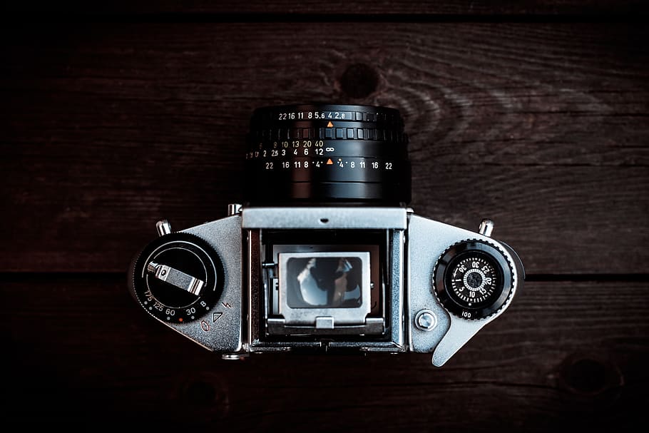 slr camera, ddr, old, analog, historically, past, classic, nostalgia HD wallpaper