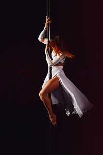 person, woman, girl, dancing, balance, dance, dancer, elegance HD wallpaper