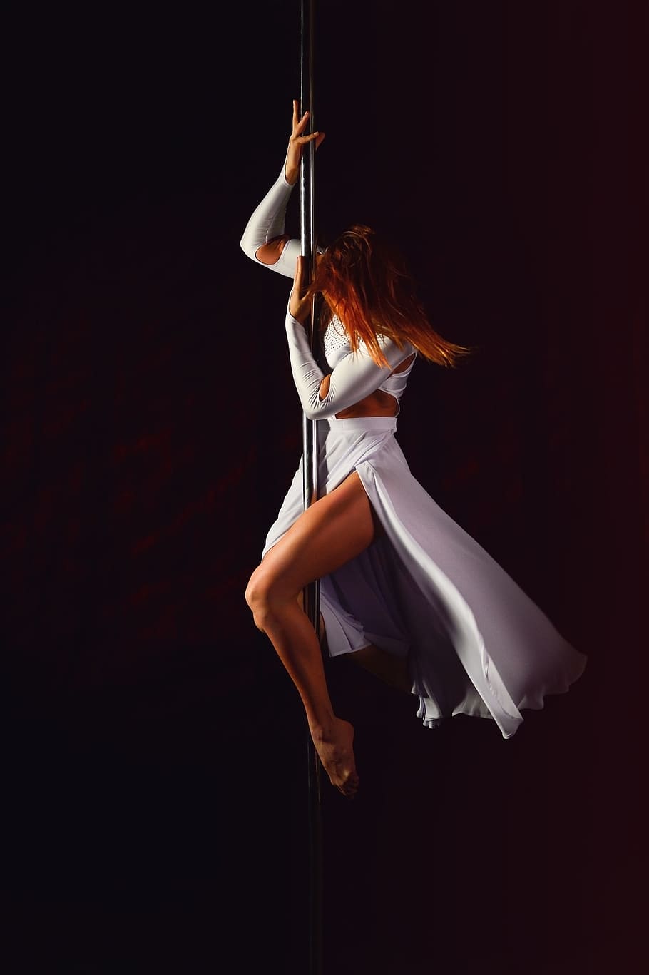 person, woman, girl, dancing, balance, dance, dancer, elegance HD wallpaper