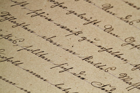 hand, written, page, notes, paper, writing, knowledge, texture HD wallpaper