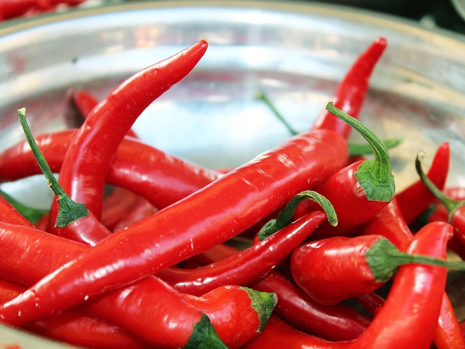 netherlands, rotterdam, red, green, market, peper, organic, HD wallpaper