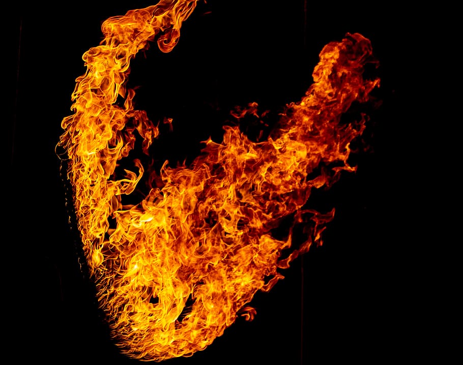 brown fire wallpaper, flame, united states, minneapolis, powderhorn park HD wallpaper